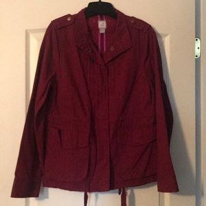 Jcp maroon jacket size medium